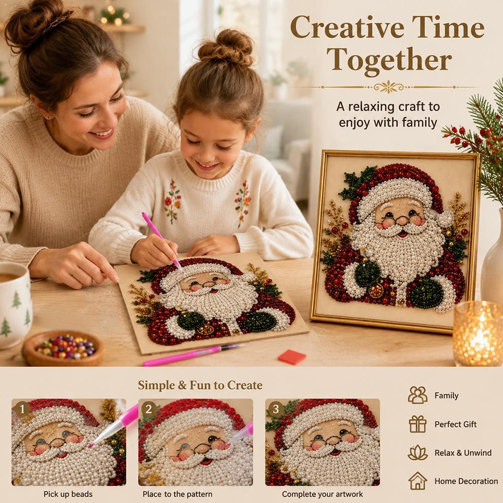 Resin Art Work - Kit Fai-da-Te di Arte con Perle
