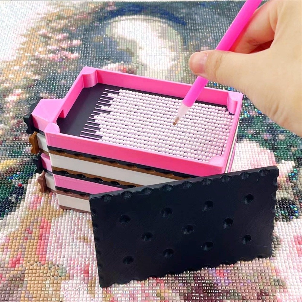 Resin Art Case - Kit Fai-da-te per Pittura Diamante: Vassoio