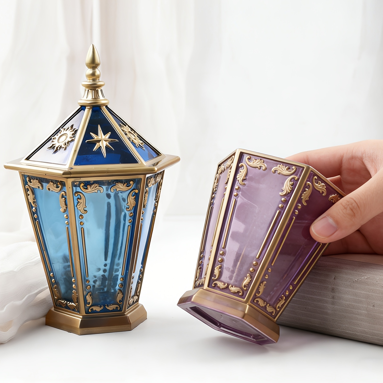 Resin Art Case - Stampo in resina per contenitore esagonale