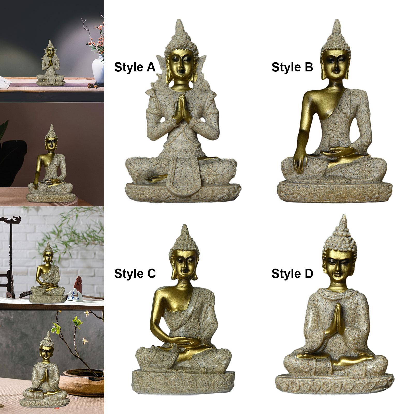 Resin Art Work - Statua di Buddha in resina per