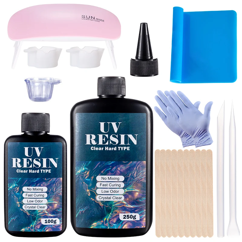 Resin Art Equipment - Kit di colla dura in resina