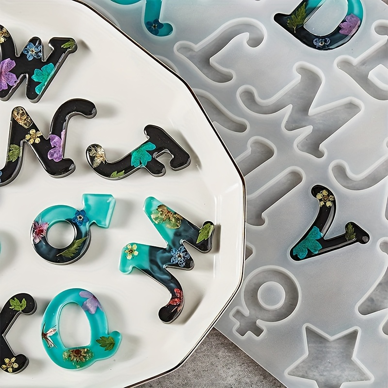 Stampo in resina per colata a  - Resin Art Alphabet recensione e prezzo