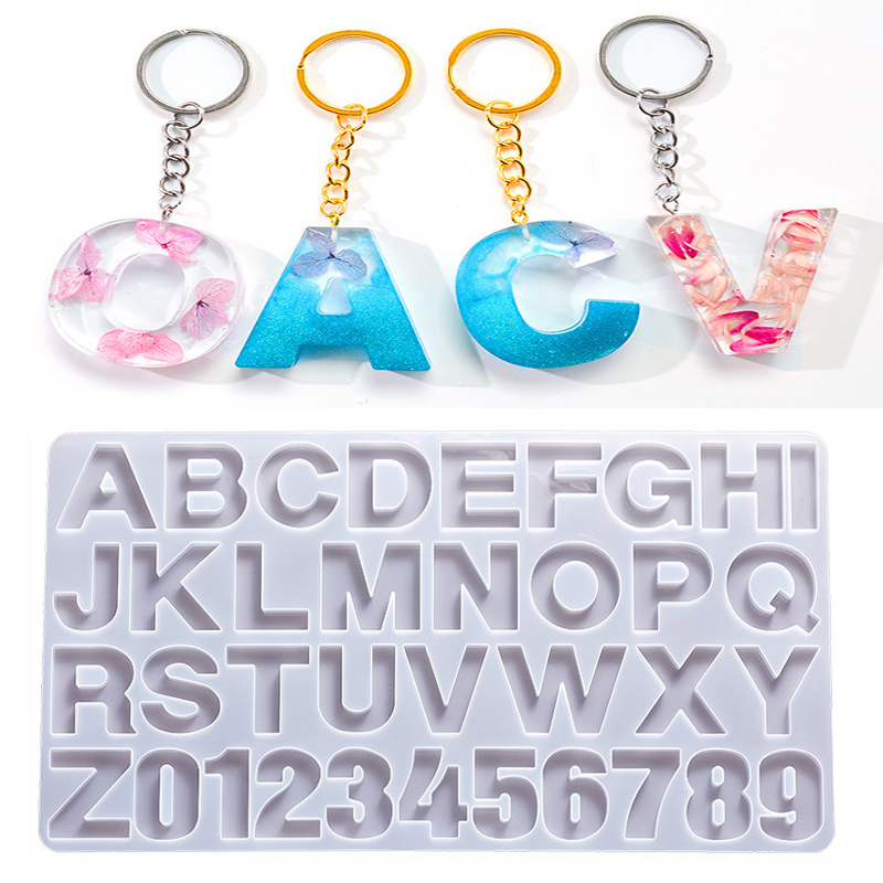 Stampo in silicone per resina  - Resin Art Alphabet recensione e prezzo