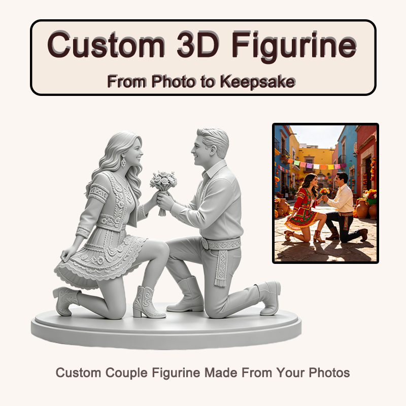Statuetta di coppia personaliz - Resin Art Wedding Gift recensione e prezzo