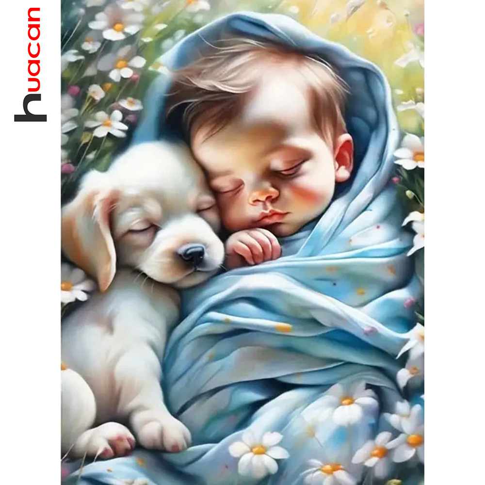 Huacan 5D fai da te pittura di - Resin Art Baby recensione e prezzo