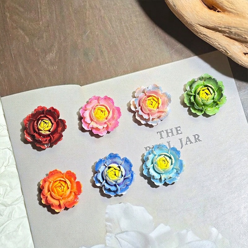 50 pezzi di cabochon piatti a  - Resin Art Rose recensione e prezzo