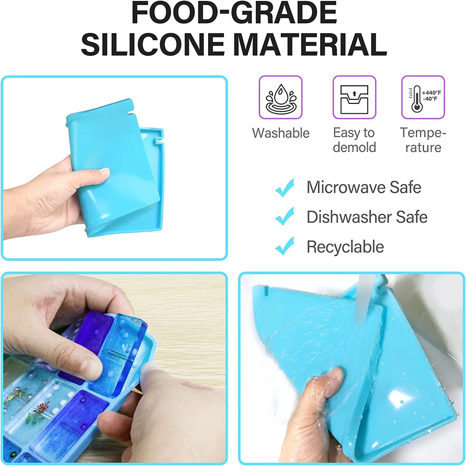 Domino stampi Silicone resina  - Resin Art Equipment recensione e prezzo